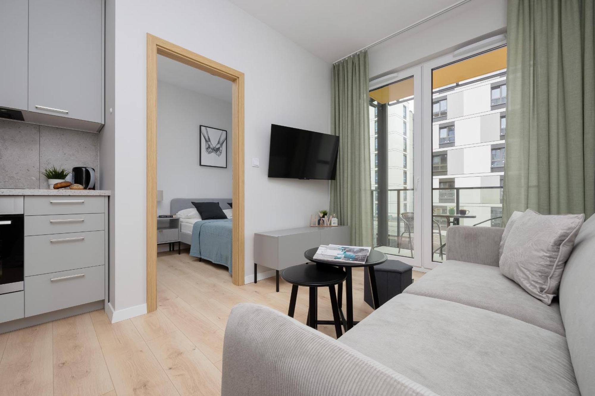 Stylish Apartments With Parking By Noclegi Renters Warschau Buitenkant foto