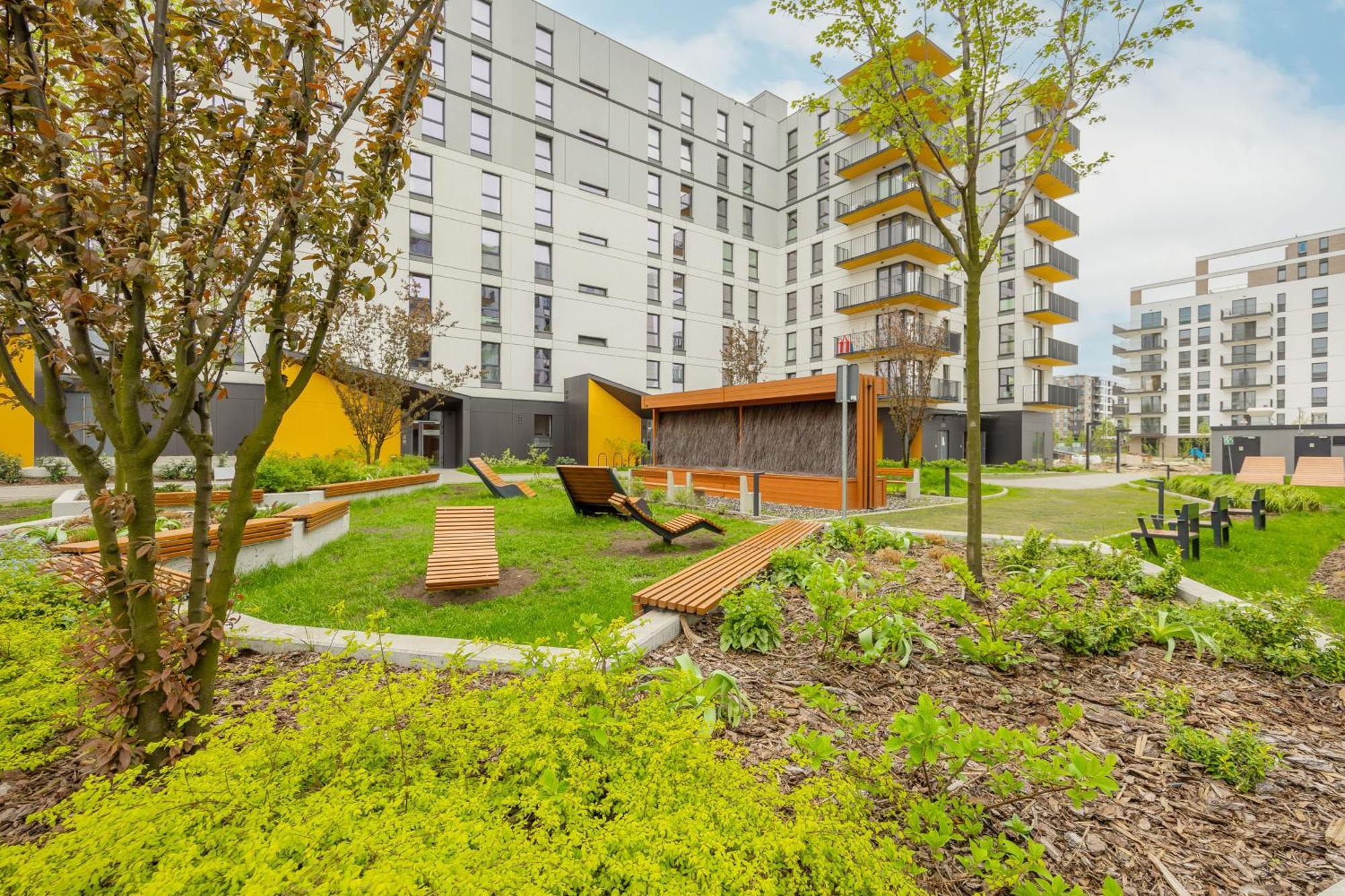 Stylish Apartments With Parking By Noclegi Renters Warschau Buitenkant foto